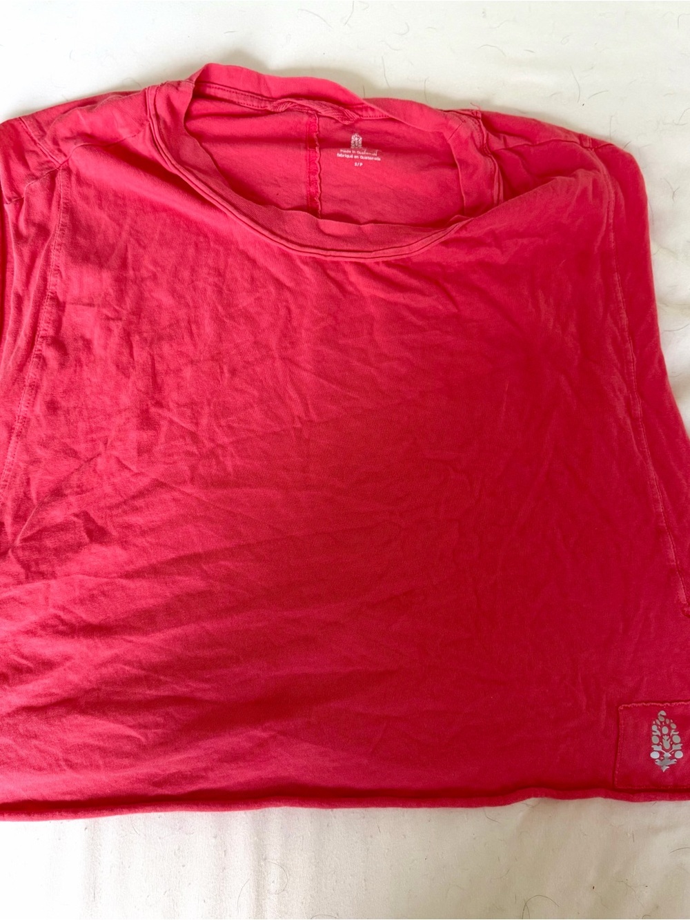 FP MOVEMENT / FREE PEOPLE VICTORY RED INSPIRE TANK SIZE SMALL !!